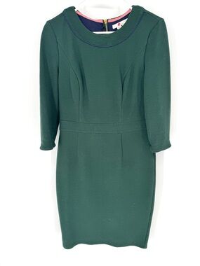 white christmas dresses Boden Women's Rhea Trim Insert Denim Top in Blue